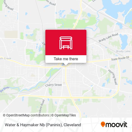 Mapa de Water & Haymaker Nb (Paninis)
