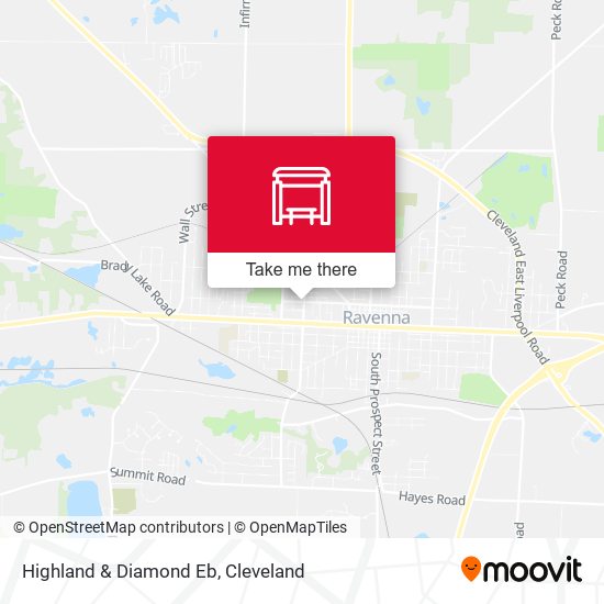 Highland & Diamond Eb map