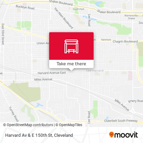 Mapa de Harvard Av & E 150th St