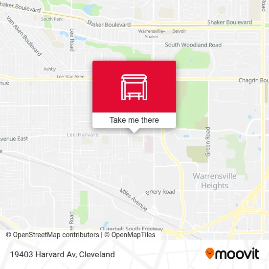 19403 Harvard Av map