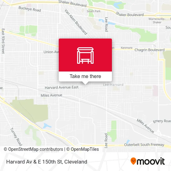 Mapa de Harvard Av & E 150th St