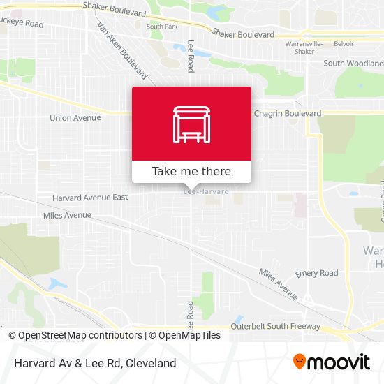 Mapa de Harvard Av & Lee Rd