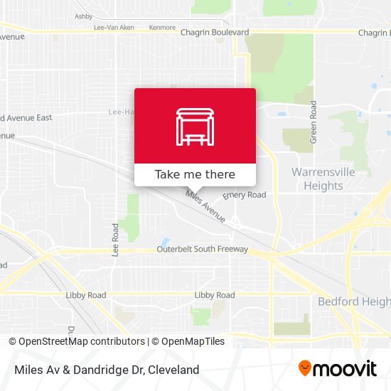 Mapa de Miles Av & Dandridge Dr