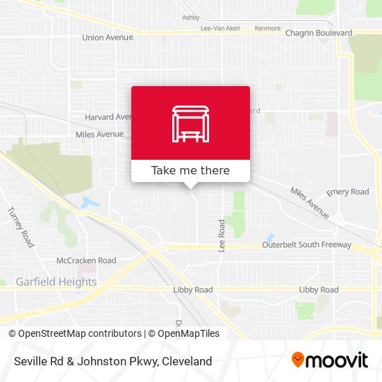 Seville Rd & Johnston Pkwy map