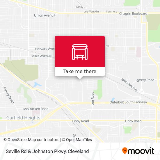 Mapa de Seville Rd & Johnston Pkwy