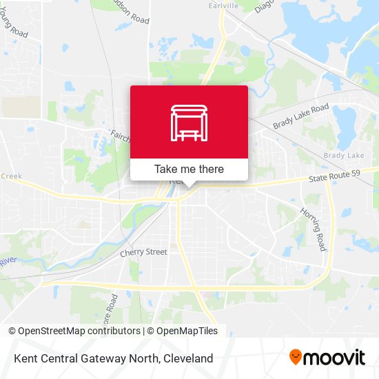 Kent Central Gateway North map