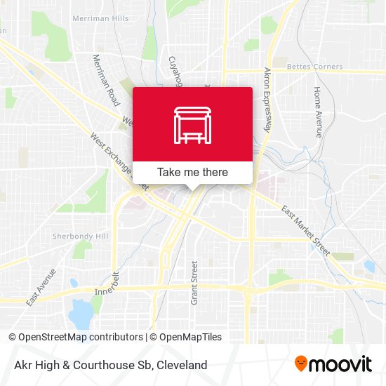 Akr High & Courthouse Sb map