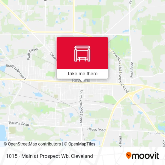 1015 - Main at Prospect Wb map
