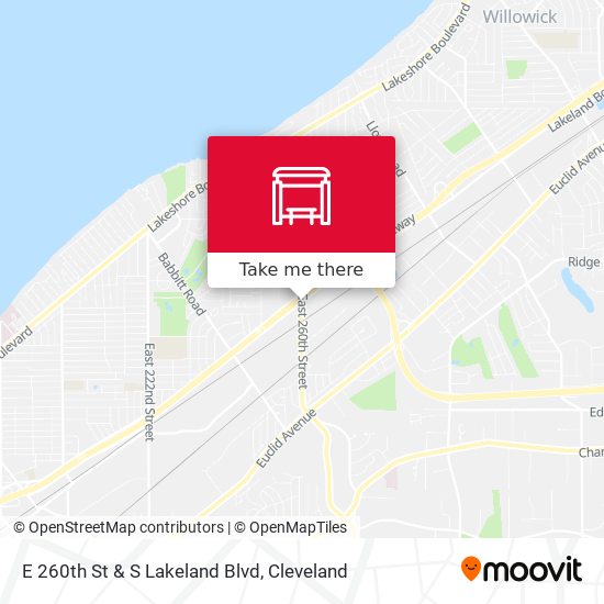 E 260th St & S Lakeland Blvd map