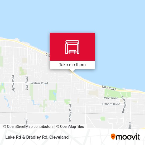 Mapa de Lake Rd & Bradley Rd