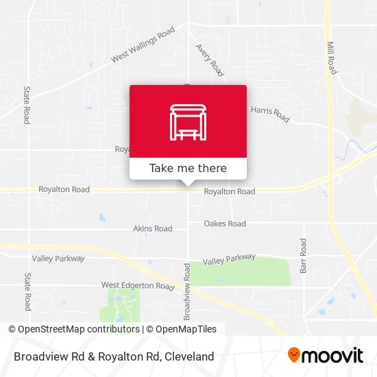 Mapa de Broadview Rd & Royalton Rd