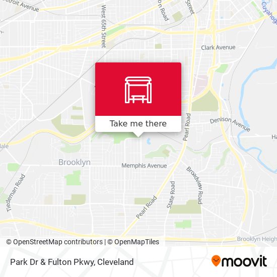 Park Dr & Fulton Pkwy map