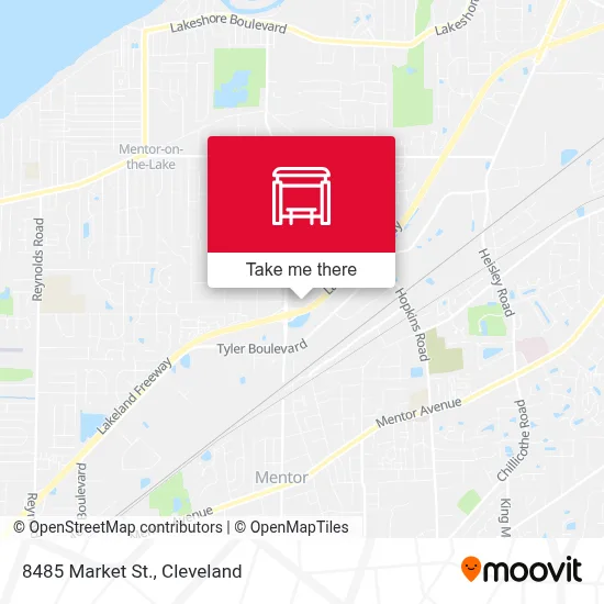 8485 Market St. map