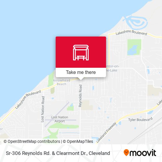 Mapa de Sr-306 Reynolds Rd. & Clearmont Dr.