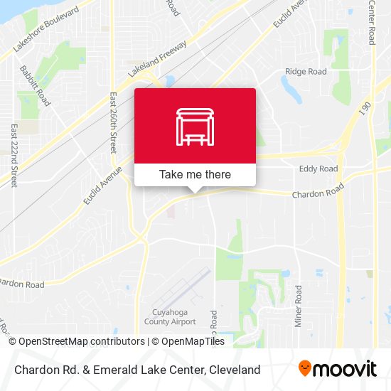 Mapa de Chardon Rd. & Emerald Lake Center