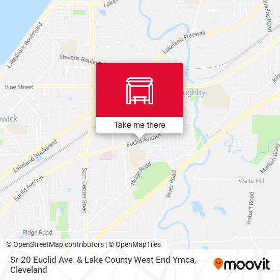 Sr-20 Euclid Ave. & Lake County West End Ymca map
