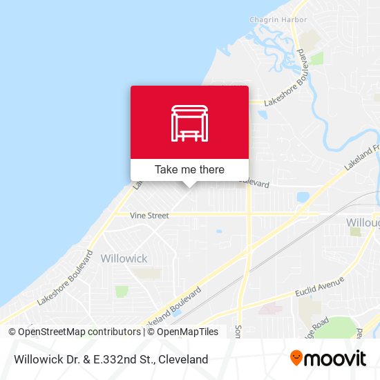 Mapa de Willowick Dr. & E.332nd St.