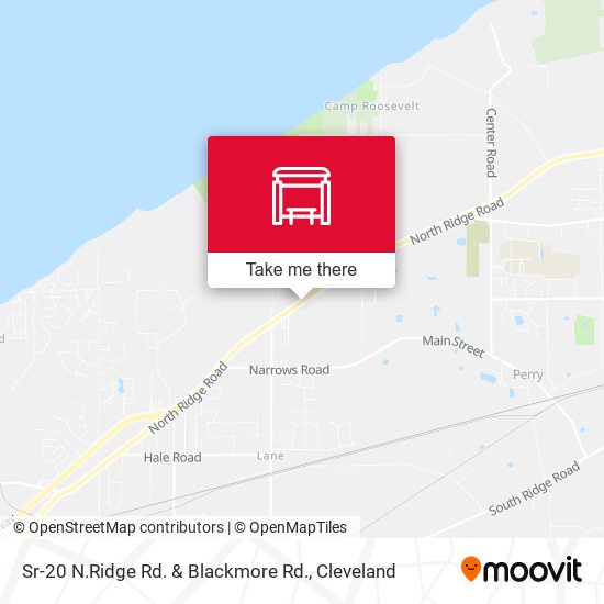 Mapa de Sr-20 N.Ridge Rd. & Blackmore Rd.
