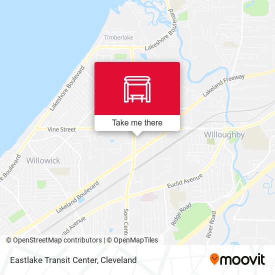 Eastlake Transit Center map