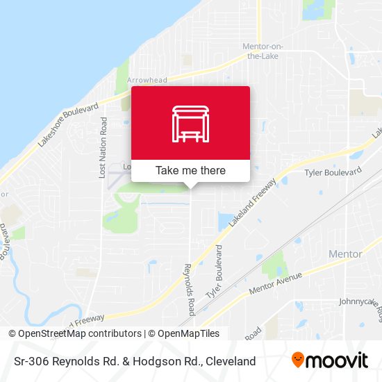 Mapa de Sr-306 Reynolds Rd. & Hodgson Rd.