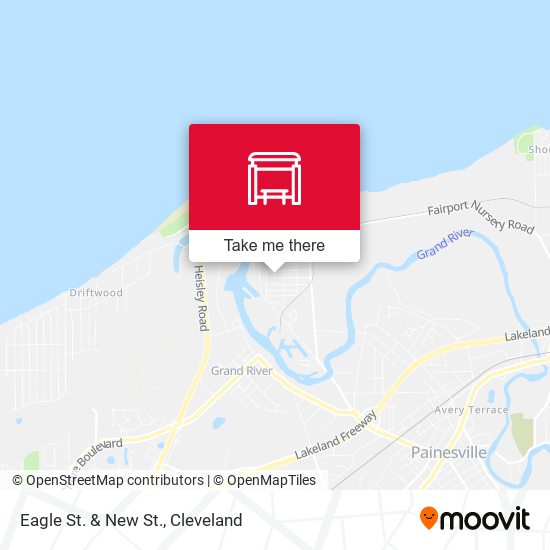 Mapa de Eagle St. & New St.