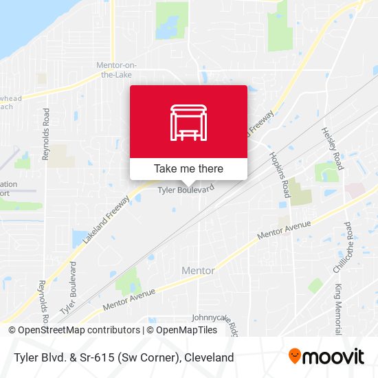 Tyler Blvd. & Sr-615 (Sw Corner) map