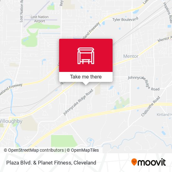 Plaza Blvd. & Planet Fitness map