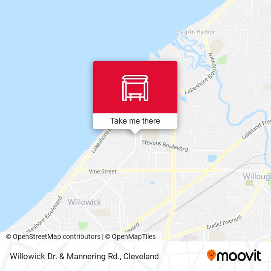 Mapa de Willowick Dr. & Mannering Rd.