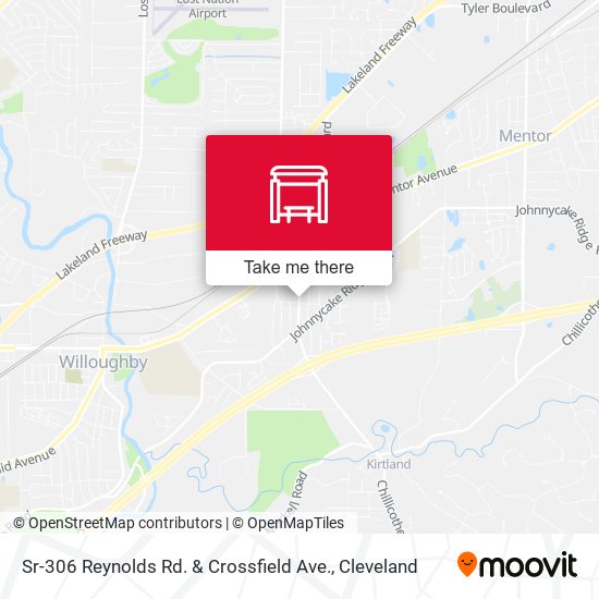 Sr-306 Reynolds Rd. & Crossfield Ave. map