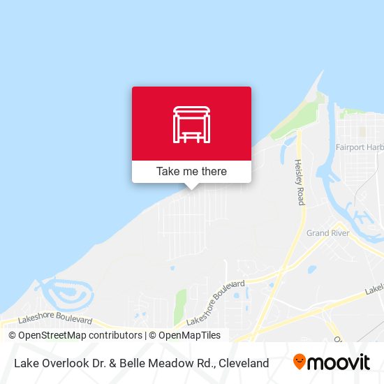 Mapa de Lake Overlook Dr. & Belle Meadow Rd.
