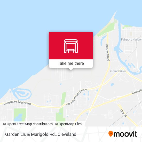 Garden Ln. & Marigold Rd. map