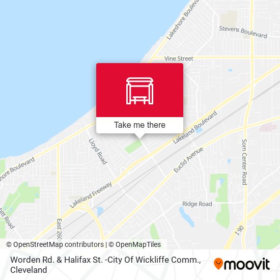 Worden Rd. & Halifax St. -City Of Wickliffe Comm. map