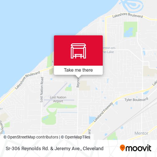 Mapa de Sr-306 Reynolds Rd. & Jeremy Ave.