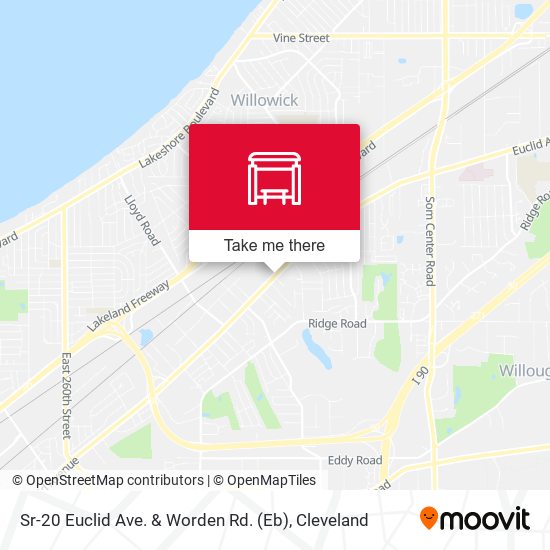 Sr-20 Euclid Ave. & Worden Rd. (Eb) map