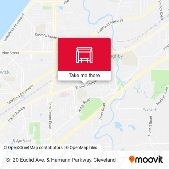Sr-20 Euclid Ave. & Hamann Parkway map