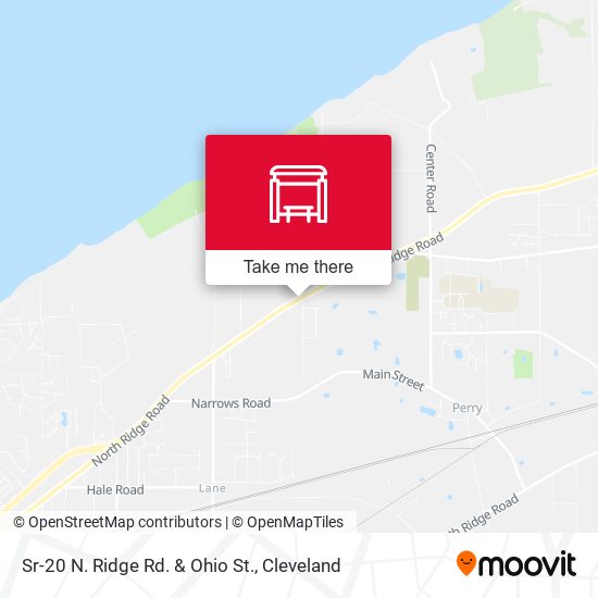 Mapa de Sr-20 N. Ridge Rd. & Ohio St.