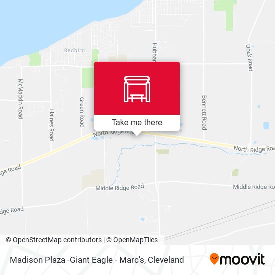 Mapa de Madison Plaza -Giant Eagle - Marc's