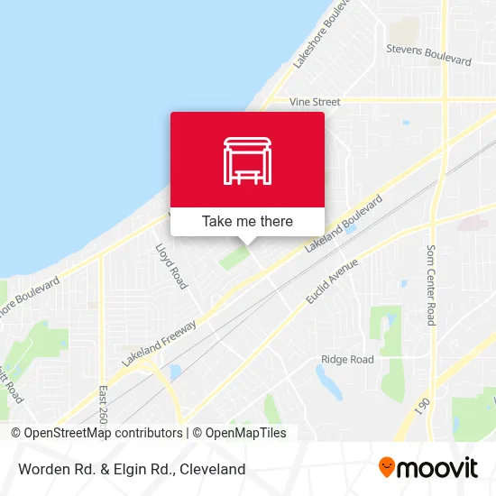 Worden Rd. & Elgin Rd. map