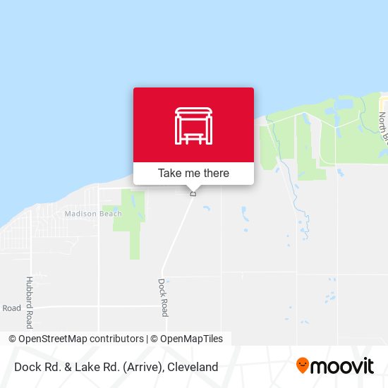 Mapa de Dock Rd. & Lake Rd. (Arrive)