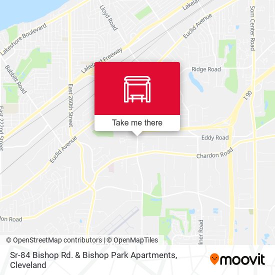 Sr-84 Bishop Rd. & Bishop Park Apartments map
