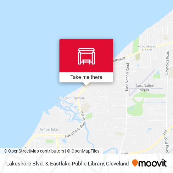 Mapa de Lakeshore Blvd. & Eastlake Public Library