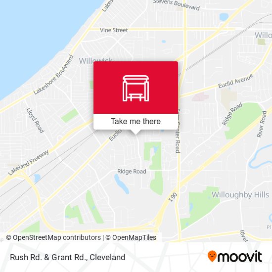 Mapa de Rush Rd. & Grant Rd.