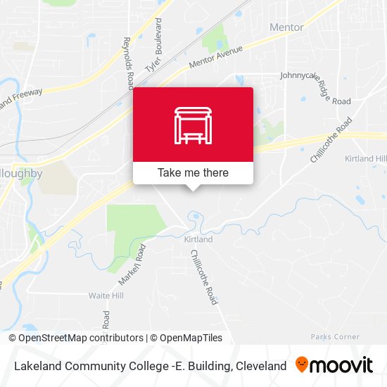 Lakeland Community College -E. Building map