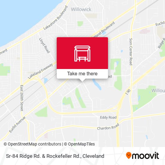 Mapa de Sr-84 Ridge Rd. & Rockefeller Rd.