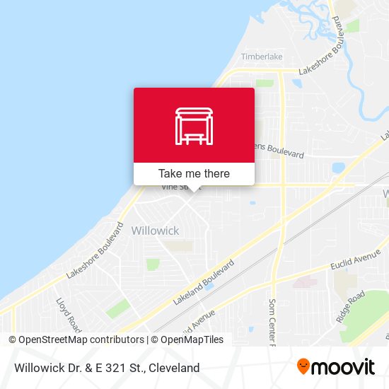 Mapa de Willowick Dr. & E 321 St.