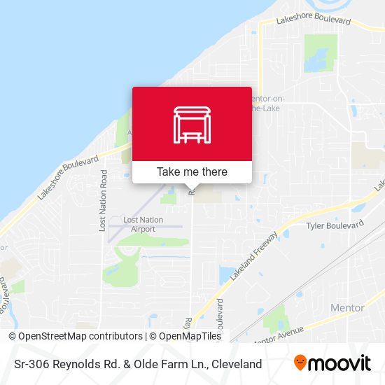 Sr-306 Reynolds Rd. & Olde Farm Ln. map