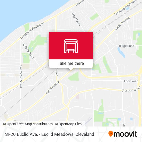 Sr-20 Euclid Ave. - Euclid Meadows map