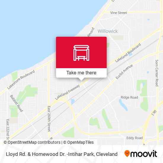 Lloyd Rd. & Homewood Dr. -Intihar Park map