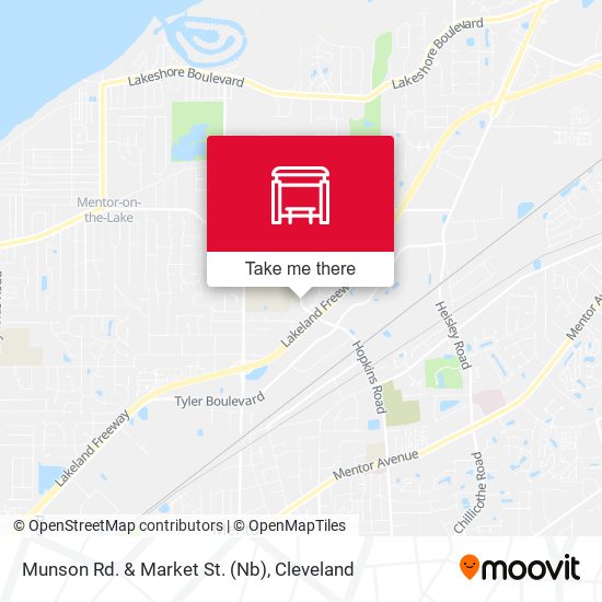 Munson Rd. & Market St. (Nb) map
