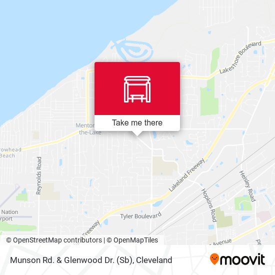 Munson Rd. & Glenwood Dr. (Sb) map